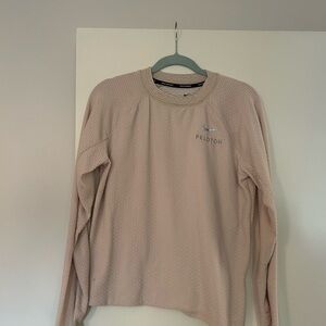 Peloton X Nike Dri-FIT Cream Running Shirt